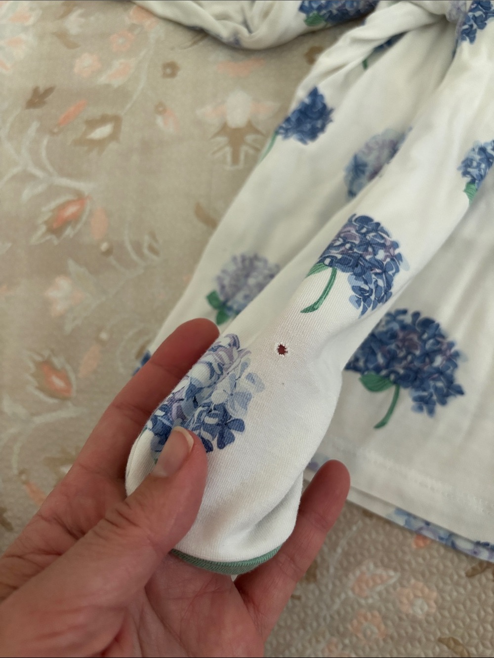 Kyte BABY Hydrangea Long Sleeve Pajama Set - Picture 3 of 9